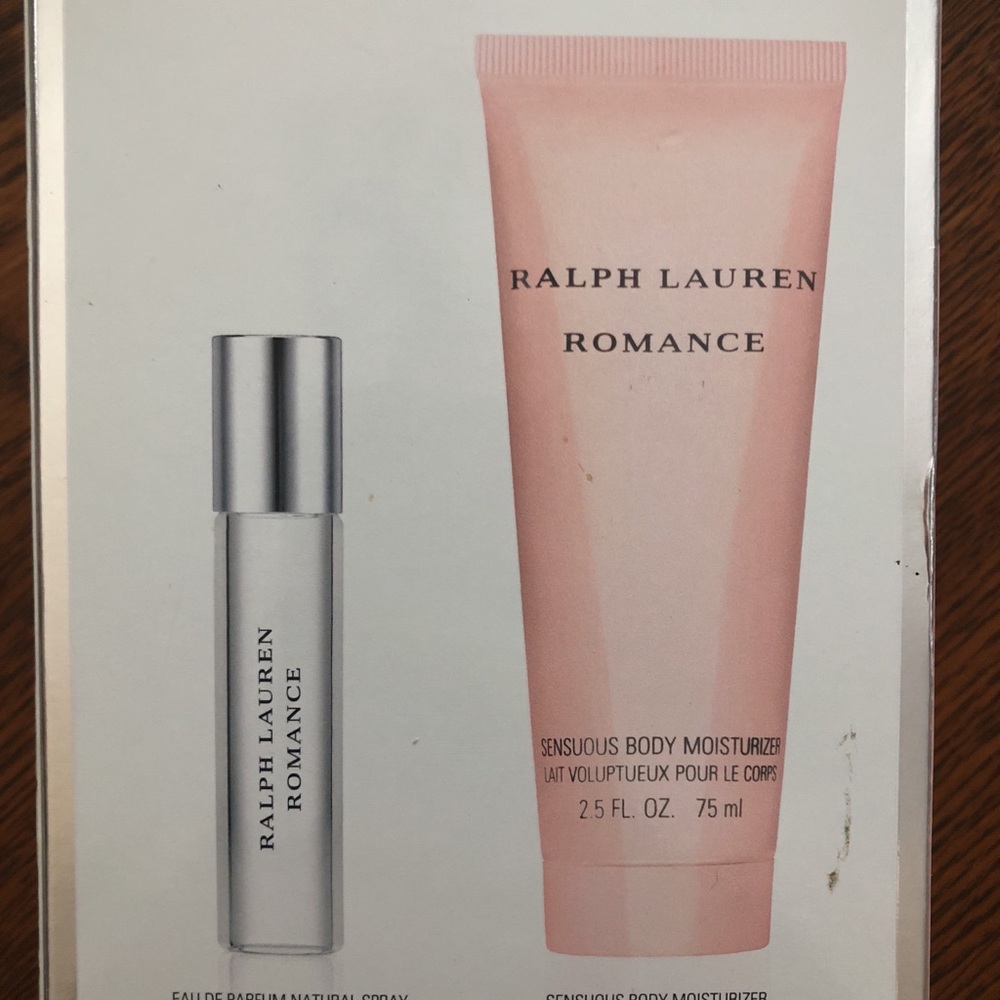 Ralph Lauren Romance perfume and lotion